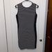 Athleta Dresses | Athleta Striped Bodycon Sleeveless Spandex Mini Dress | Color: Black/White | Size: S