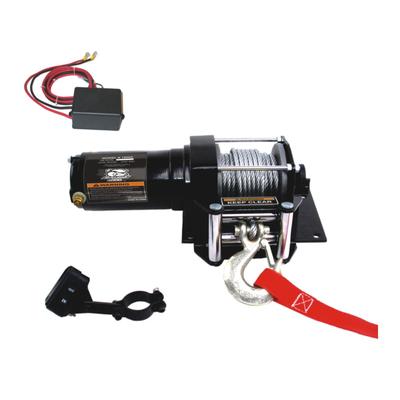 Bulldog Winch 3000lb ATV Winch w/ 40ft Wire Rope Roller Fairlead 15002