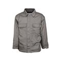 MCR Safety CHC1GX2T Flame Resistant Insulated Chore Coat Modacrylic Quilted Lining 100percent Cotton Outer Gray 2X CHC1GX2T