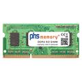 PHS-memory 4GB RAM Speicher kompatibel mit Tarox Modula Slim 14 (i3) DDR3 SO DIMM 1333MHz PC3-10600S