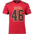 NFL San Francisco 49ers 46 Jersey Shirt Moro Polymesh Football Red (M)