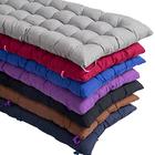 Waigg Kii Thick Bench Cushion Pad 2 3 Seater Indoor,8cm Garden Bench Cushions Outdoor,Rectangle Bench Cushion Pad for Chaise Swing Dining (160x55cm,Grey)