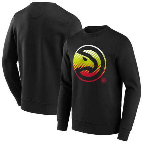 Atlanta Hawks Fade Graphic Crew Sweatshirt – Herren