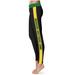 Women's Black/Gold Missouri Southern State Lions Side Stripe Yoga Leggings