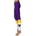 Women's Purple Minnesota State University Mankato Plus Size Color Block Yoga Leggings