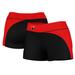 Women's Black/Red Hawaii Hilo Vulcans Curve Side Shorties