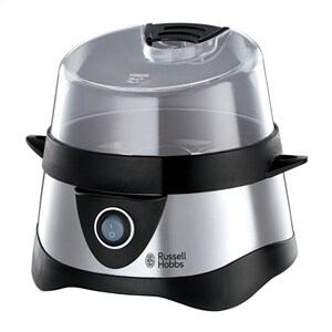 Russell Hobbs Stylo Eierkocher 7 Eier 365 W Schwarz, Edelstahl Image