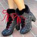 Jessica Simpson Shoes | Jessica Simpson Mikah Lace Up Boots | Color: Black | Size: 8
