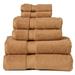 Egyptian Cotton Bath Towel Set Six Piece Set, Six Piece Set, Rust