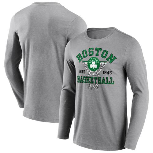 Boston Celtics Nothing But Net Grafik Langarmshirt - Herren