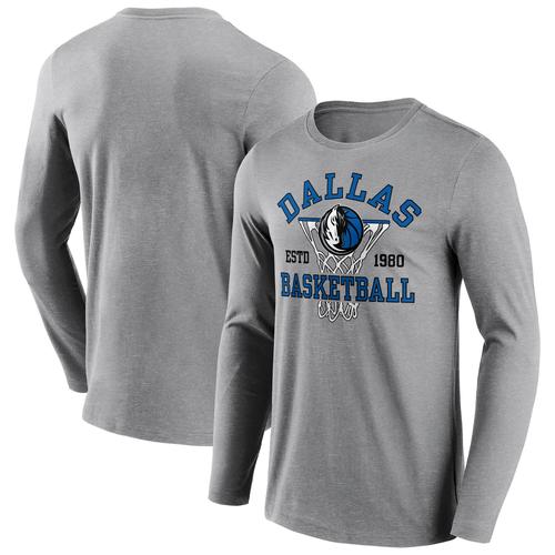 Dallas Mavericks Nothing But Net Grafik Langarmshirt - Herren