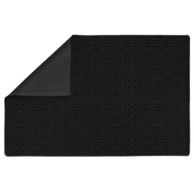 Roll-Play Board Game Mat, 2' x 3' - Black