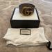Gucci Accessories | Gucci Marmount Double G Belt | Color: Black | Size: 80/32