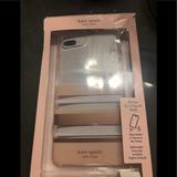 Kate Spade Cell Phones & Accessories | Brand New Kate Spade Iphone Case 8,7,6s, 6 Plus | Color: Cream/Gold | Size: Iphone 8,7,6s, 6