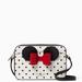 Kate Spade Bags | Minnie Mouse Kate Spade X Disney Polka Dot White Black Camera Crossbody | Color: Black/White | Size: 4.9'' H X 7.5 '' W X 2.2'' D