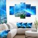 East Urban Home Planet Earth In Universe - Multipanel Contemporary Metal Wall Art Metal | 1 D in | Wayfair 41ECE75F92614D8996F73A2A83206C2B