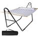 2 Person Portable Hammock with Stand and Pillow - 124.4*55.1*46.9