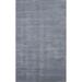 Silver Gray Gabbeh Kashkoli Oriental Area Rug Hand-knotted Wool Carpet - 3'11" x 6'5"