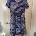 Lularoe Dresses | Lularoe Amelia Dress | Color: Blue | Size: Xl
