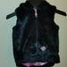 Disney Jackets & Coats | Gently Worn Girl's Faux Fur Hooded Minnie Mouse Size 4 Zipper Vest | Color: Black/Pink | Size: 4g