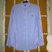 Polo By Ralph Lauren Shirts | Men's Ralph Lauren Polo Button Down Medium | Color: Blue/White | Size: M