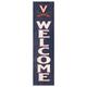 Virginia Cavaliers 12'' x 48'' Welcome Leaner