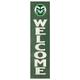 Colorado State Rams 12'' x 48'' Welcome Leaner