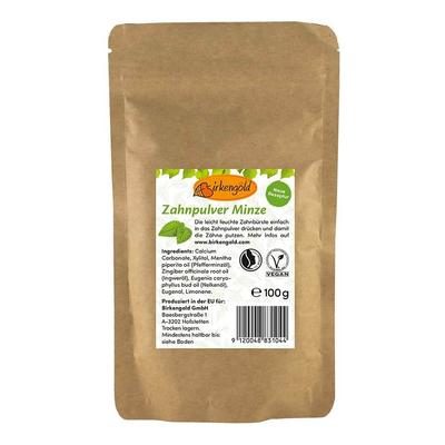 Birkengold Zahnpulver - Minze Nachfüllpack 100g 100 g