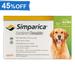 45% Off Simparica For Dogs 44.1-88 Lbs (Green) 6 Pack