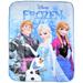 Aholicdeals Disney Frozen Plush Blanket Polyester in Blue/Gray/Pink | 80 H x 60 W in | Wayfair ADI-FROZENFUN-THROW-60X80