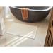 Coyuchi Pebbled Organic Rectangle Cotton Bath Rug 100% Cotton in Pink/Gray/White | 24 H x 36 W in | Wayfair 1024535