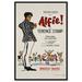 Oliver Gal Alfie A Comedy - Advertisements Canvas in White/Brown | 54 H x 36 W x 1.5 D in | Wayfair 41339_36x54_CANV_BFL