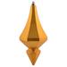 The Holiday Aisle® 8" Candy Diamond Finial Ornament Plastic in Yellow | 3.89 H x 3.89 W x 0.42 D in | Wayfair 58318169B54B4548BC6B1BC5C648495A