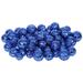 The Holiday Aisle® Black Glitter Ball Ornaments 72/Pk in Blue | 1.2 H x 1.2 W x 0.16 D in | Wayfair C3320C6112C54F51B539EC487A4C1CC3