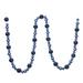The Holiday Aisle® 9' Assorted Christmas Ball Ornament Garland Plastic in Blue | 2.3 H x 108 W x 0.84 D in | Wayfair