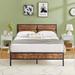 17 Stories 3 Piece Bedroom Set Wood/Metal in White, Size Full | Wayfair 0E604FA9BD95418DB5702B89B469A10A
