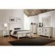 Capistrano Antique White 2-piece Bedroom Set with Nightstand