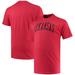 Men's Champion Cardinal Arkansas Razorbacks Big & Tall Arch Team Logo T-Shirt