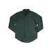 Men's Big & Tall Long-Sleeve Cotton Work Shirt by Wrangler® in Forest Green (Size XL)