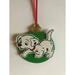 Disney Holiday | Kurt Adler Walt Disney World Dalmatian Wood Ornament | Color: Green | Size: Os