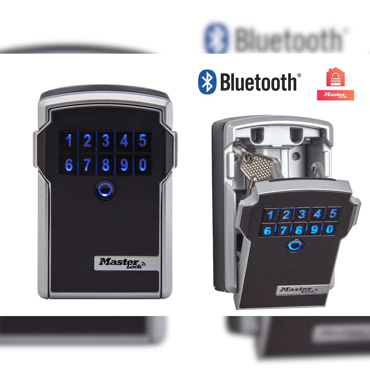 Master Lock 5441EURD Bluetooth SMART Schlüsselsafe, wetterfest Image