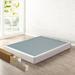Alwyn Home Audra Wood Unassembled Traditional Box Spring/Foundation for Mattress, White Wood in Brown | 8 H in | Wayfair