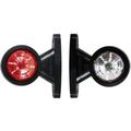 Luce di ingombro Luce di segnalazione destra, sinistra 12 v, 24 v Rosso, Bianco - Fristom