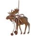 Moose Ornament, Set of 4