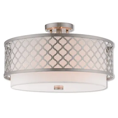 Alder & Ore Jordaine Semi Flushmount Light