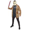 Amscan - Erwachsenenkostüm Jason, Jacke mit Shirteinsatz und Maske, Serien-Killer, Halloween