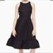 Kate Spade Dresses | Kate Spade Ma Cherie Black Dress Fit Flare Sz 4 | Color: Black | Size: 4