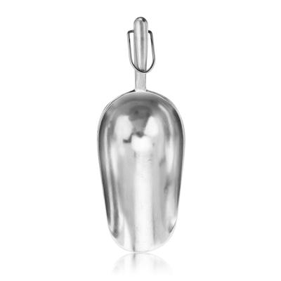 Metal Ice Scoop - Metallic - 8.5" x 3.8"