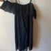 Madewell Dresses | Madewell Lace Off-Shoulder Dress | Color: Black | Size: S