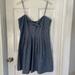 Madewell Dresses | Madewell Chambray Summer Dress Blue Size 14 | Color: Blue | Size: 14